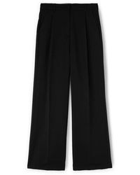 mötivi - Palazzo-hose mit falten - Lyst