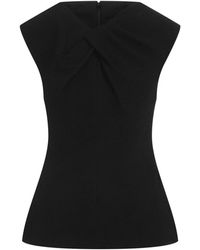 Jil Sander - Viscose Tank Top - Lyst