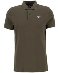 Barbour - Tops ,Groen ,Katoen Polo Van Katoen - Lyst