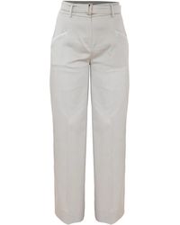 Kocca - Pantalones anchos de algodón con bolsillos - Lyst