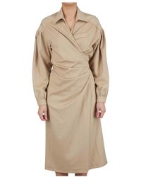 Kiton - Wrap Dresses - Lyst