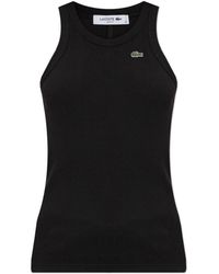 Lacoste - Sleeveless Tops - Lyst