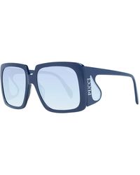 Emilio Pucci - Blaue quadratische sonnenbrille für frauen - Lyst