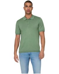 Only & Sons - Lässiges polo shirt - Lyst