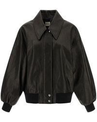 KHAITE - Leather Jackets - Lyst