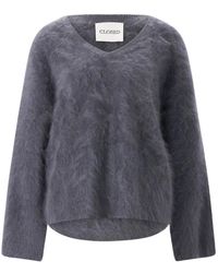 Closed - V-Hals Gebreide Kleding - Lyst