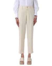 PT01 - Trousers > cropped trousers - Lyst