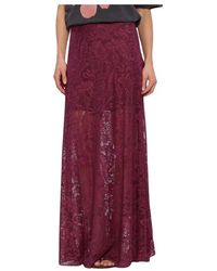 Harper & Yve - Rokken ,Rood ,Jake-Sk Maxi Rok - Lyst