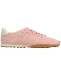 HOFF - Schoenen ,Roze ,Suède Bridge Sneaker - Lyst