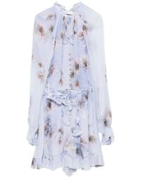 Zimmermann - Short Dresses - Lyst