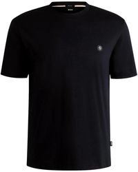 HUGO - C-Taut 01 Zwart T-Shirt - Lyst