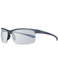 Fila - Schwarze Rechteckige Sonnenbrille Für Männer - Lyst