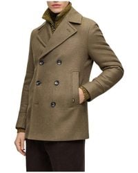 BOSS - Double-Breasted Coats - Lyst