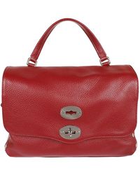 Zanellato - Schwarze Leder Umhängetasche Twist Lock - Lyst