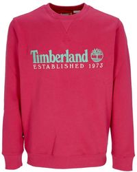 Timberland - Damessweater Met Ronde Hals W L/Est 1973 Ronde Hals - Lyst