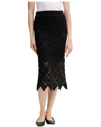 DKNY - Midi Skirts - Lyst