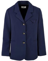 SOLOTRE - Blaue jacken - Lyst