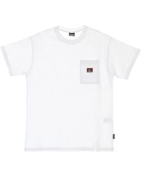 Propaganda - Witte Pocket Tee Korte Mouw T-Shirt - Lyst