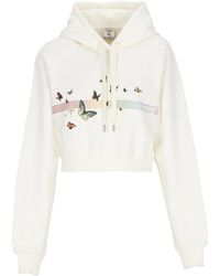 CASABLANCA - Butterfly Logo Hoodie - Lyst