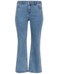 Kaffe - Flared Jeans - Lyst