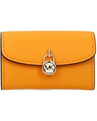 Michael Kors - Luxe Bi-Fold Leren Portemonnee - Lyst