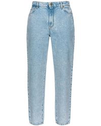 Pinko - Straight Jeans - Lyst