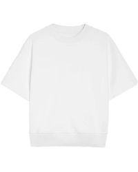 Jil Sander - Cotton Crew-Neck T-Shirt - Lyst