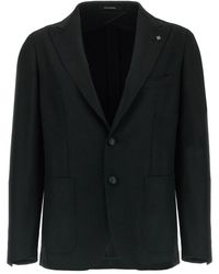 Tagliatore - Micro Squares Blazer - Lyst