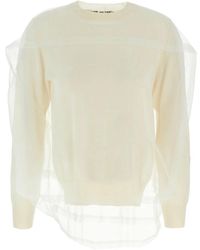 Comme des Garçons - Round-Neck Knitwear - Lyst