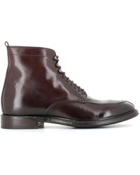 Alberto Fasciani - Shoes > boots > lace-up boots - Lyst