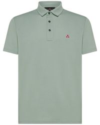 Peuterey - Tops ,Groen ,Katoen Groene Polo Mezzola 02 - Lyst