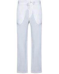 120% Lino - Straight Trousers - Lyst