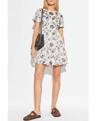 Kate Spade Cadillac Tweed Dress in Pink | Lyst