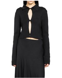 Jil Sander - Truien & Vesten ,Zwart ,Cardigans - Lyst