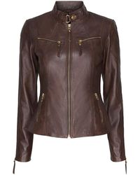 Btfcph - Biker jacket leather 10245 - Lyst