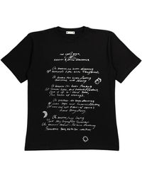 Rassvet (PACCBET) - Poem t-shirt aus schwarzer baumwolle - Lyst