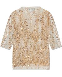 Munthe - Babur Sequin Top - Lyst