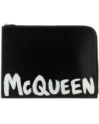 McQueen - Stilvolle Clutch Geldbörsen Und Kartenhalter - Lyst