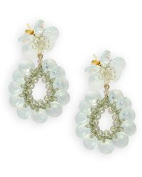 LOTT.gioielli - Flower Double Drop S - Lyst