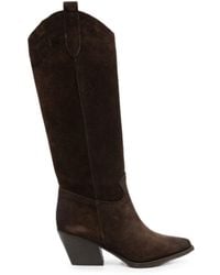 P.A.R.O.S.H. - Cowboystiefel Mit Spitze - Lyst