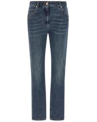 Brunello Cucinelli - Slim Fit Jeans - Lyst
