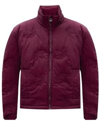 adidas Originals Logo-embroidered Jacket - Rood