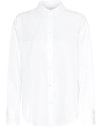 Kaffe - Overhemden ,Wit ,Shirts - Lyst
