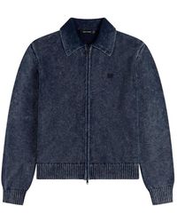Daily Paper - Truien & Vesten ,Paars ,Katoen Knit Cardigan - Lyst
