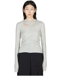 Ann Demeulemeester - Long Sleeve Tops - Lyst