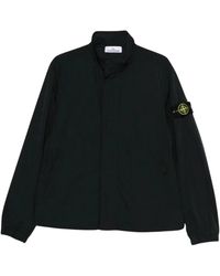 Stone Island - Giubbotto Con Zip - Lyst