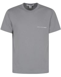 Comme des Garçons - Graues shirt x forever gestricktes t-shirt - Lyst
