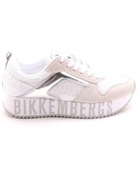 Bikkembergs - Leder sneakers - Lyst