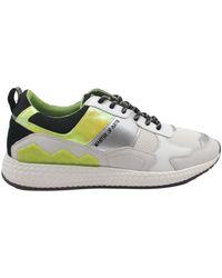 MOA - Futura bianco argento giallo fluorescente sneakers - Lyst