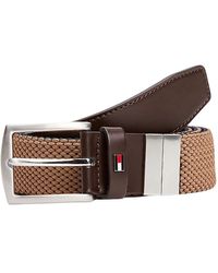 Tommy Hilfiger - Wendbarer Elastischer Gewebter Gürtel - Lyst